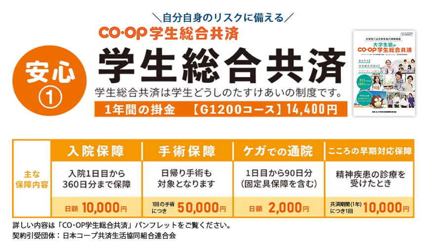 安心1 学生総合共済