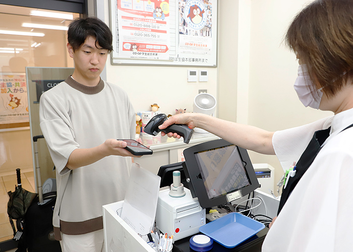 【レジでのチャージ】21号館1階オフィスRootほか各店舗